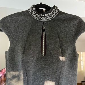 JAX Long Gown With Teardrop Cutout